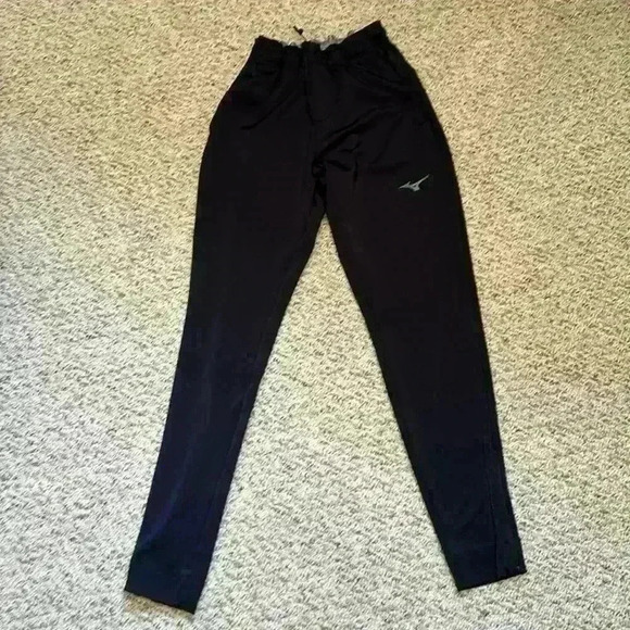 Mizuno Alpha Quest Trainer Pant w/ Side Pockets Leg Zip Closure Drawstring Sz M - Picture 2 of 12